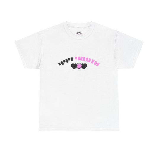 444YOUTH HEARTS TEE